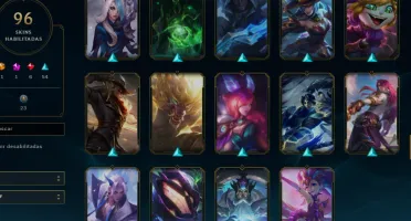 CONTA LOL - LVL 186 - 148 Champions - 96 Skins - FULL ACESSO