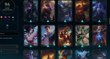 CONTA LOL - LVL 186 - 148 Champions - 96 Skins - FULL ACESSO