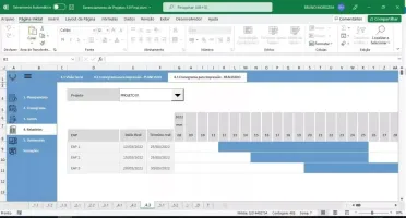 Planilha De Gerenciamento De Projetos 4.0