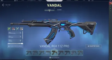 Conta de VALORANT recheada de skins.