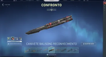 Conta de VALORANT recheada de skins.
