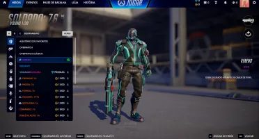 Conta Ow2 | Tank Esmeralda / Dps Esmeralda | + Skin Mítica