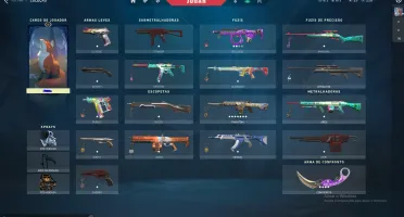 ⭐Conta Valorant Com 58 Skins⭐Full Acesso⭐Karambit⭐Vandal⭐
