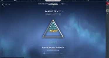 Conta sem elo (ex platina). Pronta para ranqueada.
