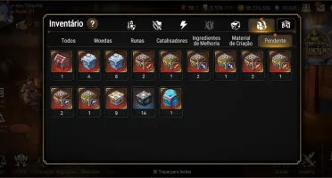 Conta Epic seven - recheada de recursos