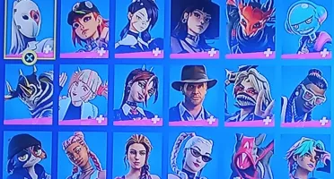 Conta fortnite com varias skins