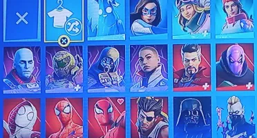 Conta fortnite com varias skins