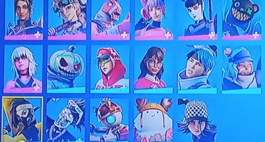 Conta fortnite com varias skins
