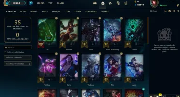 CONTA SMURF PLATINA 4 - SEM E-MAIL VERIFICADO - 20K EA