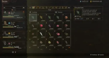 Dragons Dogma 2 - Personagens nível máximo, ouro, recursos!!