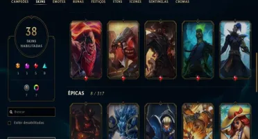 Conta Lv 91 38 Skin mto Boa