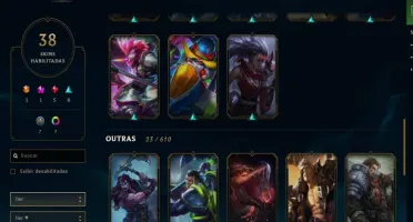 Conta Lv 91 38 Skin mto Boa