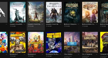 Epic Games+ Ubisoft connect + RockstarGames + Conta no GTA 5