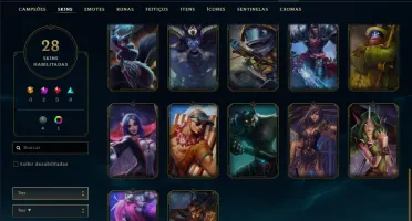 Conta prata com 2 skins edição prestigio