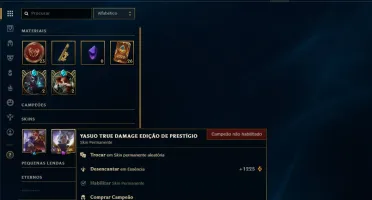 Conta prata com 2 skins edição prestigio