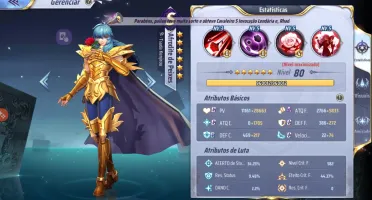 SAINT SEIYA AWAKENING - Conta Iniciante no A123