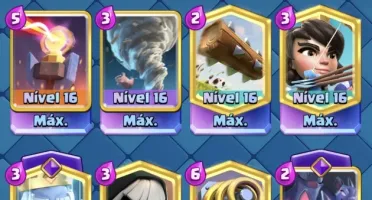 Clash Royale full nv89 todos as evo e todos os heróis