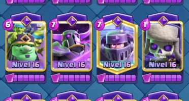 Clash Royale full nv89 todos as evo e todos os heróis