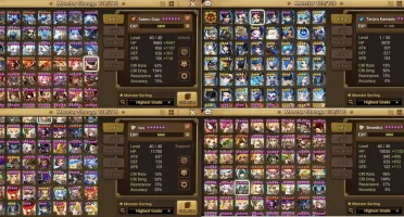 Summoners War Global 5 LDs Benedict Isis Elenoa Ariana Bergh