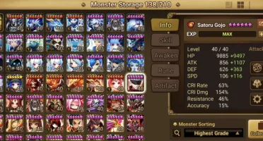Summoners War Global 5 LDs Benedict Isis Elenoa Ariana Bergh