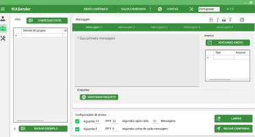 Wasender 4.7 Chatbot e Campanhas - Original e vitalício