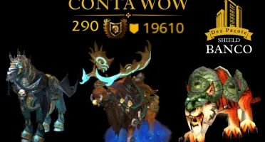 ✨Conta WoW antiga com itens raros colecionáveis!