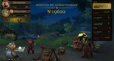 ✨Conta WoW antiga com itens raros colecionáveis!