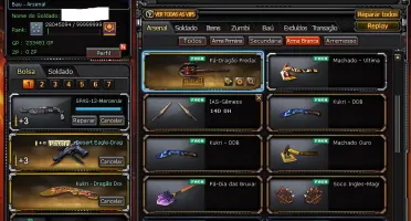 CONTA DE CROSSFIRE 34 M.N E 27 VIPS + M4A1 SAKURA (MT RARA)
