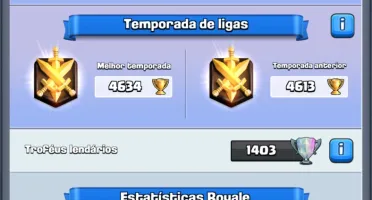 Conta Clash Royale TOP! Todas as cartas!