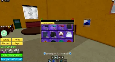 Conta blox fruits level max com CDK e kitsune