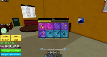 Conta blox fruits level max com CDK e kitsune