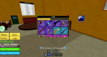 Conta blox fruits level max com CDK e kitsune