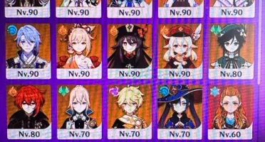 Ar 58 - 17 5 Star - 9 Armas 5 Star + Eula C2 + Yae Miko C1