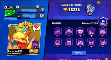 Conta Og 2018 • 38K Troféus • Shelly Estelar ⭐