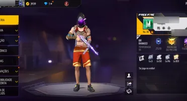Conta Free fire com skin do kakashi é muito mais!!!