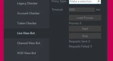 Bot de twitch viewer