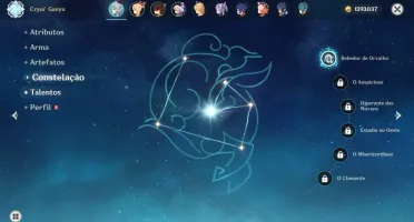Ganyu c1+ Harpa Celestial, Yoimiya, Qiqi e Keqing