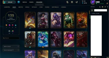 Conta D4 - Diamante em 3 season seguidas, 135 skins