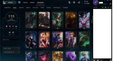 Conta D4 - Diamante em 3 season seguidas, 135 skins