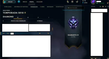 Conta D4 - Diamante em 3 season seguidas, 135 skins