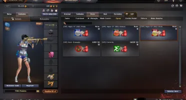 Conta Crossfire Cheytac vitoriosa, kukri vip