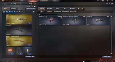 Conta Crossfire Cheytac vitoriosa, kukri vip
