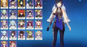 Conta AR 45 - Raiden + Arma Assinatura + Yelan + GARANTIDO
