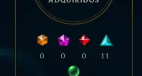 Conta League of Legends - 400+ skins - Skins inobtiveis