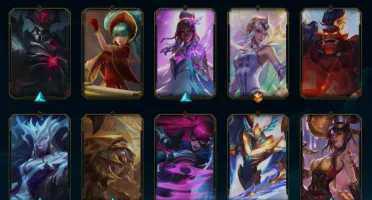 conta de lol lvl 298, com 213 skins, 133 campões e 16k de ea