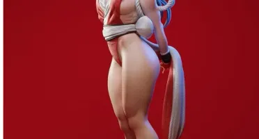 Mai Shiranui KOF 3D STL