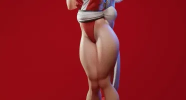 Mai Shiranui KOF 3D STL