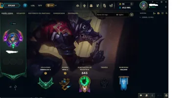 Conta Lol + Valorant Com Skins