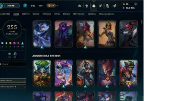 Conta Lol + Valorant Com Skins