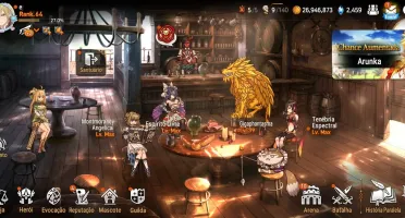 Conta Epic seven - Muitos recursos